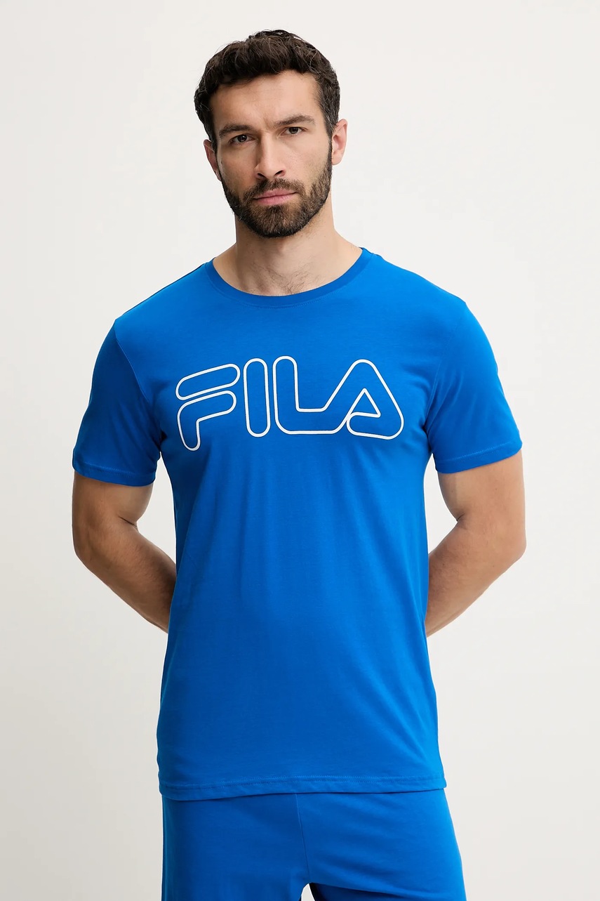 Хлопковая пижама Fila с принтом FPS1191