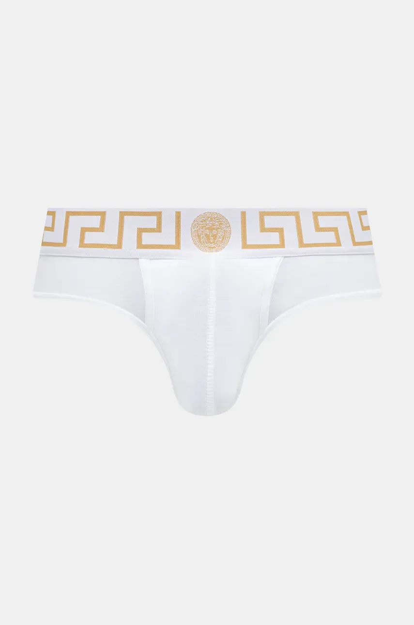 Slip Gaćice Versace 3-pack Za Muškarce, Boja: Siva, AU10327 1A10011