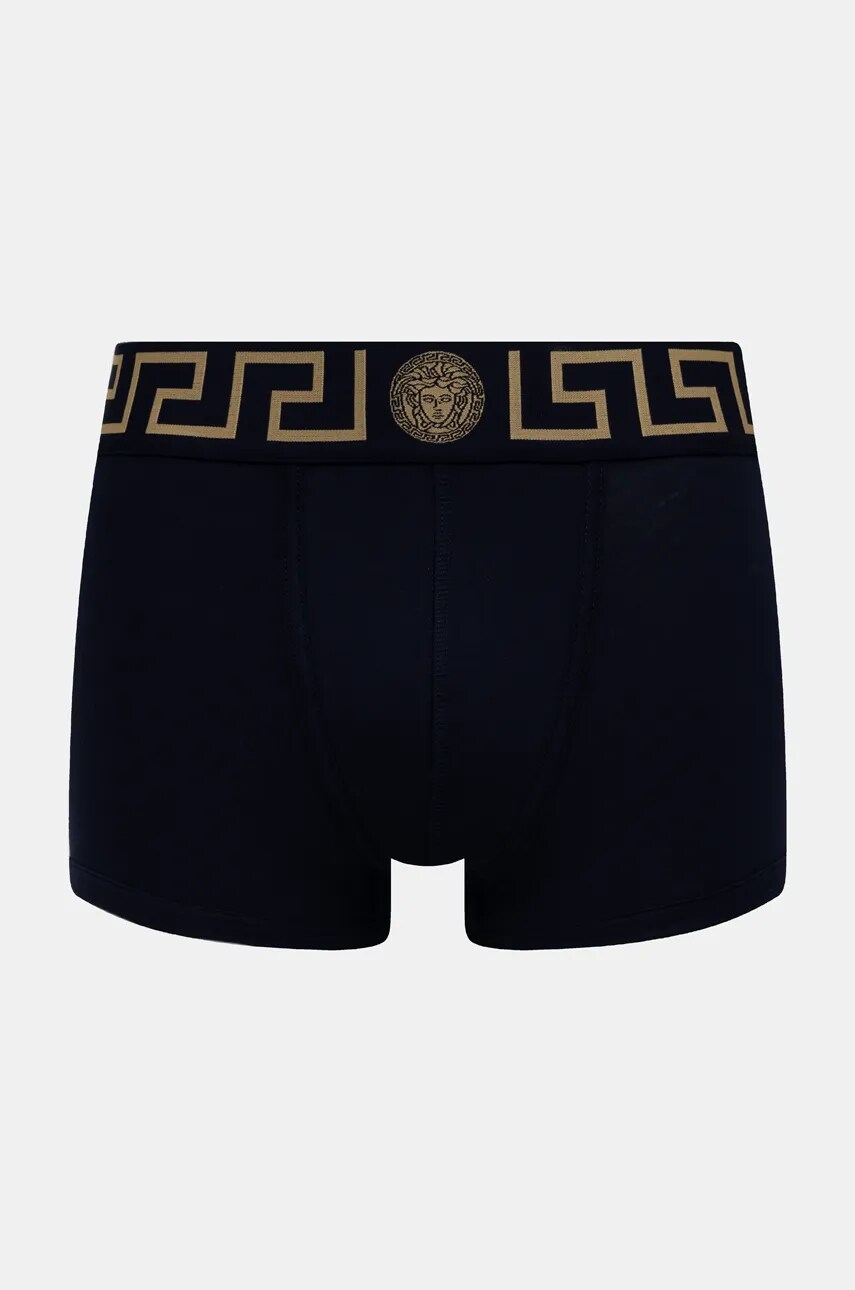 Versace boxeri barbati, culoarea albastru marin, AU10026 1A10011