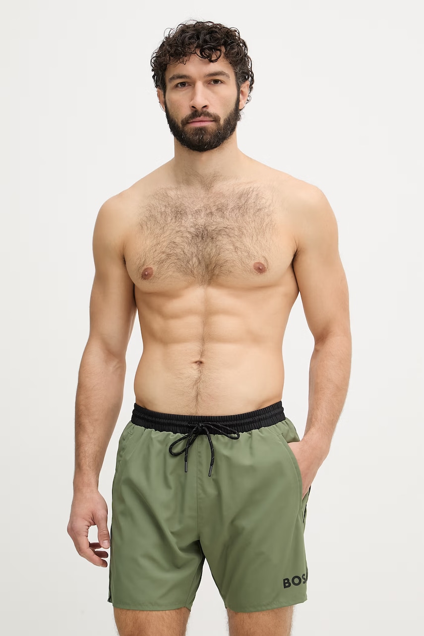 BOSS σορτς μαγιό Ανδρικά Starfish 50514429 πράσινο L,M,S,XL,XXL