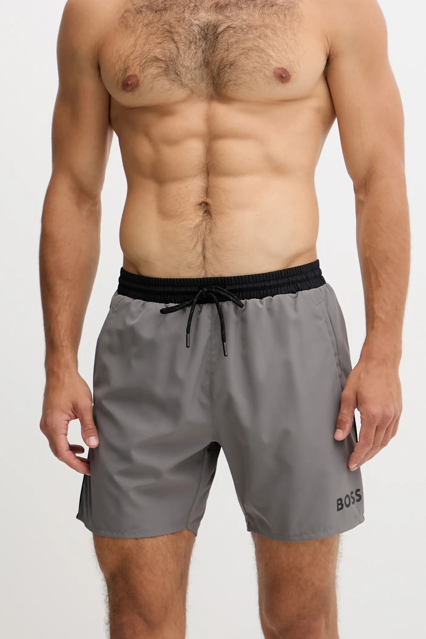 Купальные шорты BOSS цвет серый 50514429