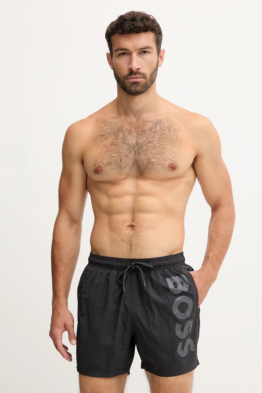 BOSS pantaloni scurți de baie culoarea verde, 50514502