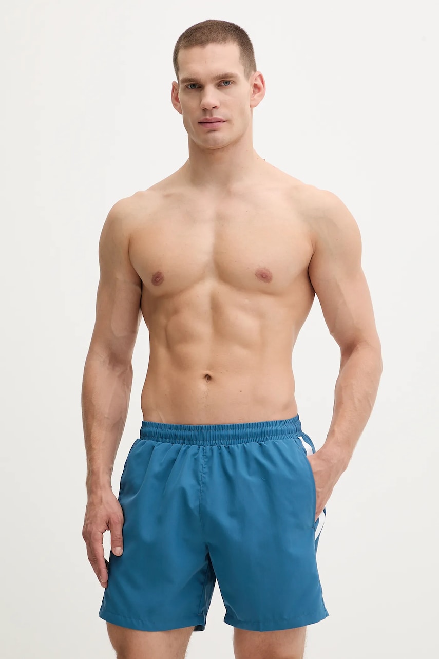 Levně Plavkové šortky BOSS černá barva, 50508963