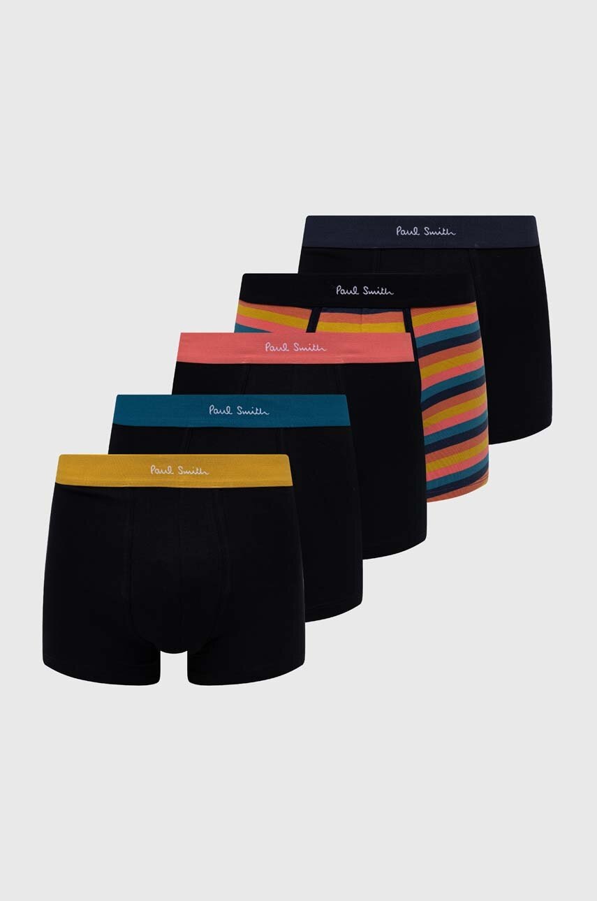

Боксерки Paul Smith (5 броя) в черно M1A.914.M5PK4, Черен