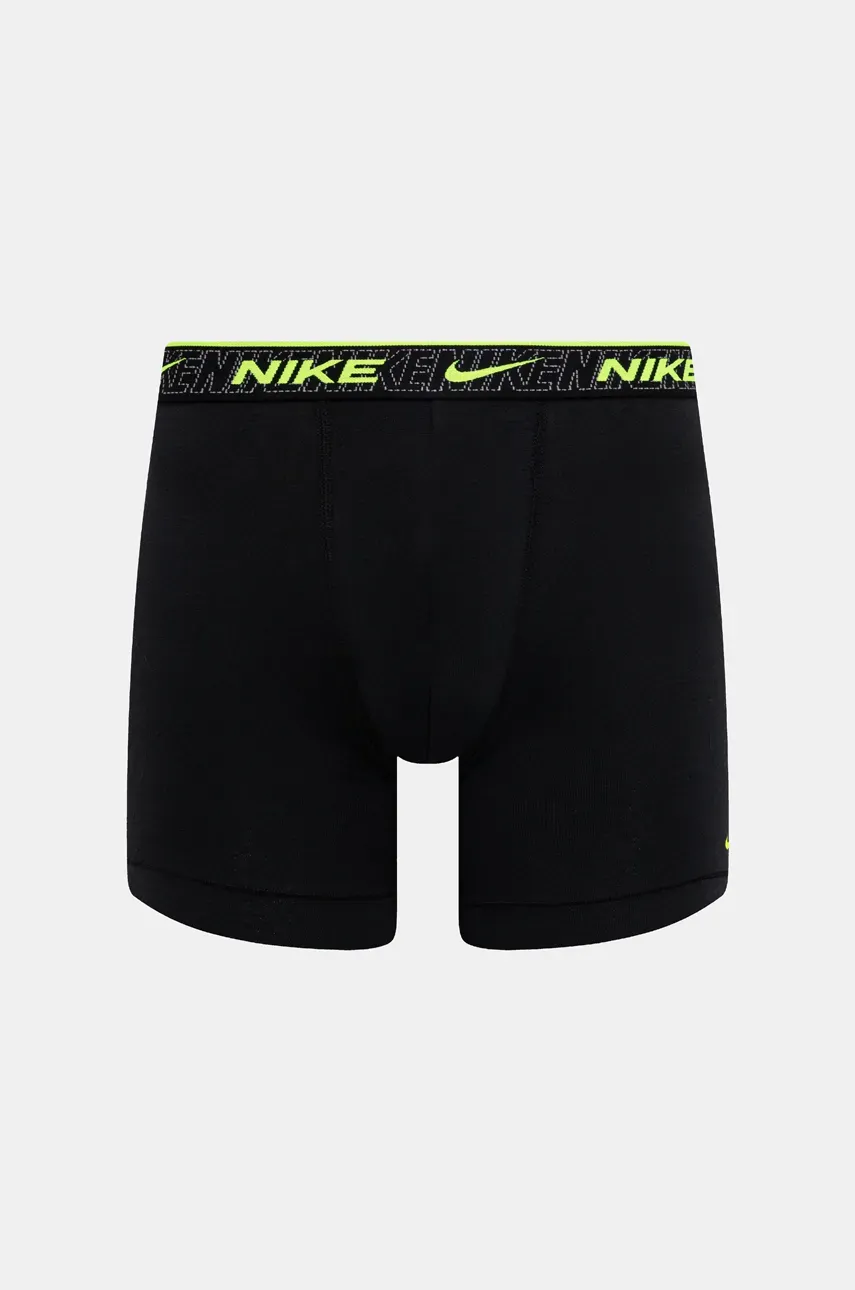 Боксеры Nike 3 шт мужские цвет чёрный 0000KE1007 Боксеры Nike 3 шт мужские цвет чёрный 0000KE1007