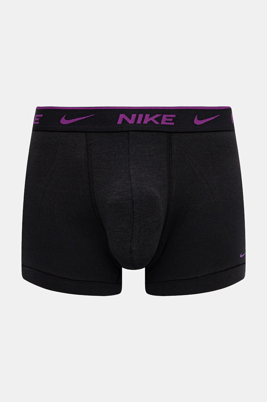 Боксеры Nike 3 шт мужские цвет чёрный 0000KE1007 Боксеры Nike 3 шт мужские цвет чёрный 0000KE1007
