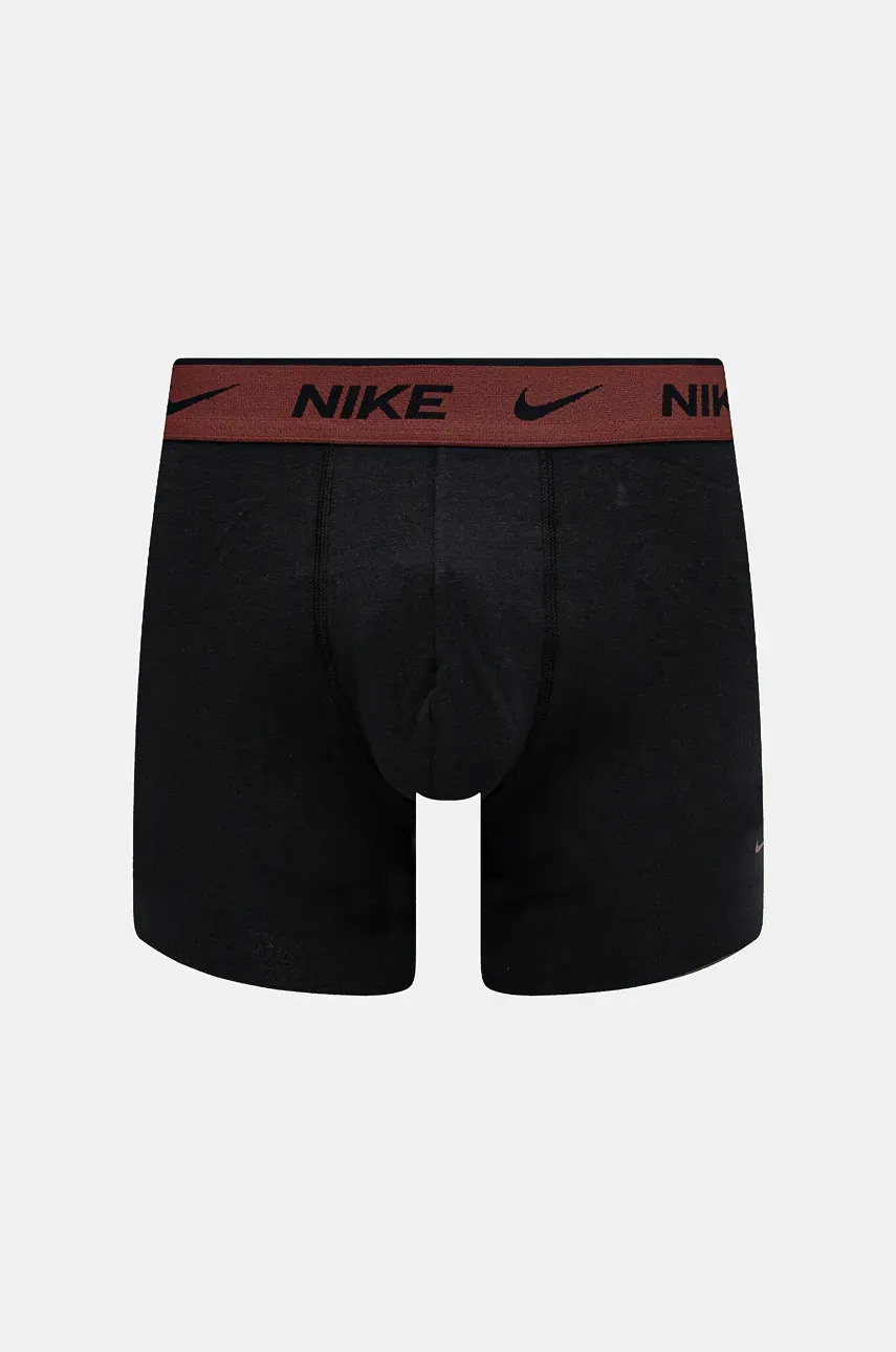 Боксеры Nike 3 шт мужские цвет чёрный 0000KE1007 Боксеры Nike 3 шт мужские цвет чёрный 0000KE1007