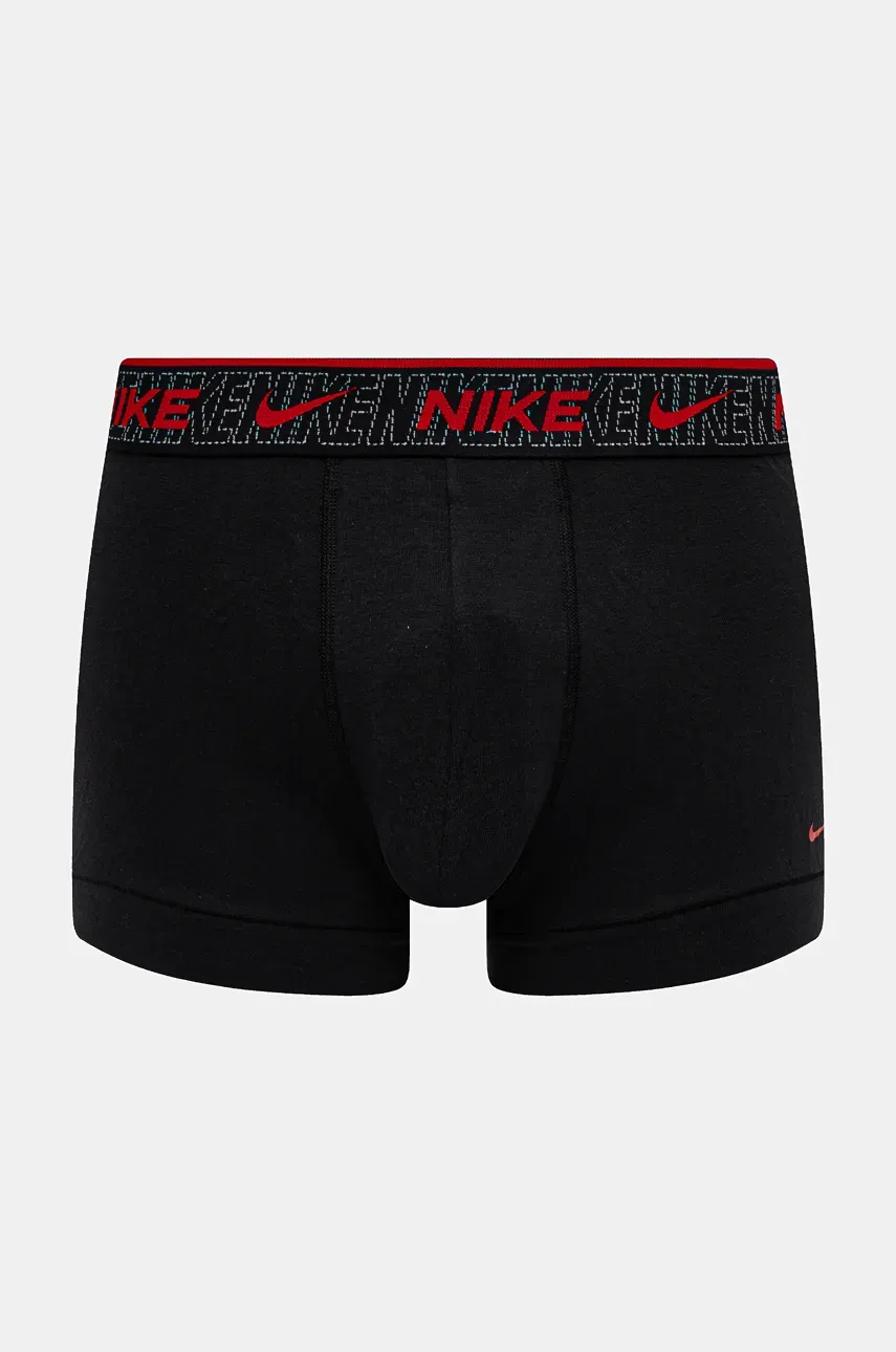 Боксеры Nike 3 шт мужские цвет чёрный 0000KE1008 Боксеры Nike 3 шт мужские цвет чёрный 0000KE1008