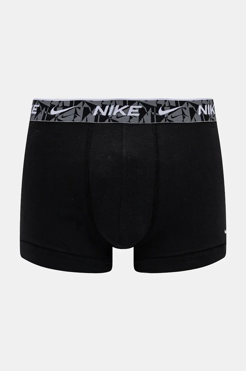 Боксеры Nike 3 шт мужские цвет чёрный 0000KE1008 Боксеры Nike 3 шт мужские цвет чёрный 0000KE1008
