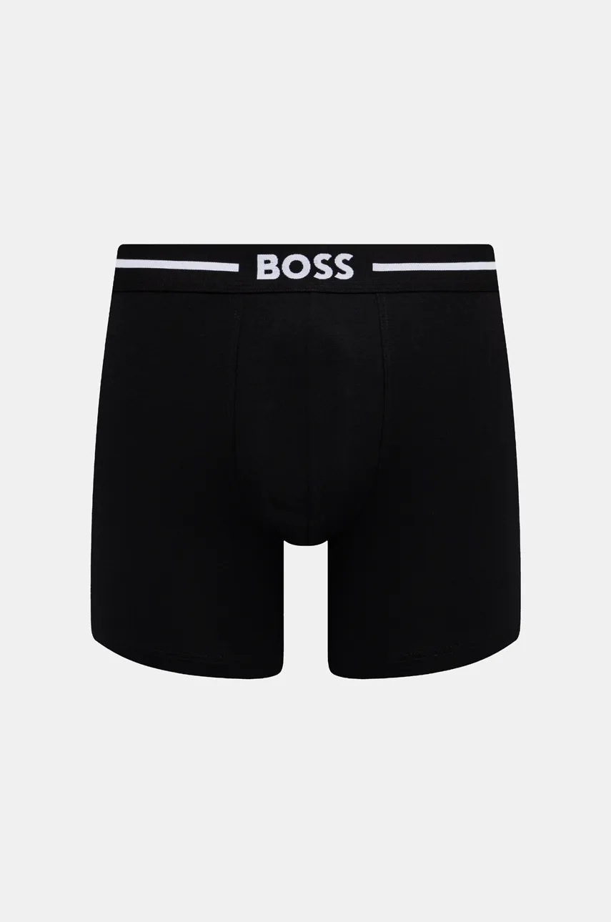 Боксеры BOSS 3 шт мужские цвет чёрный 50510698 Боксеры BOSS 3 шт мужские цвет чёрный 50510698