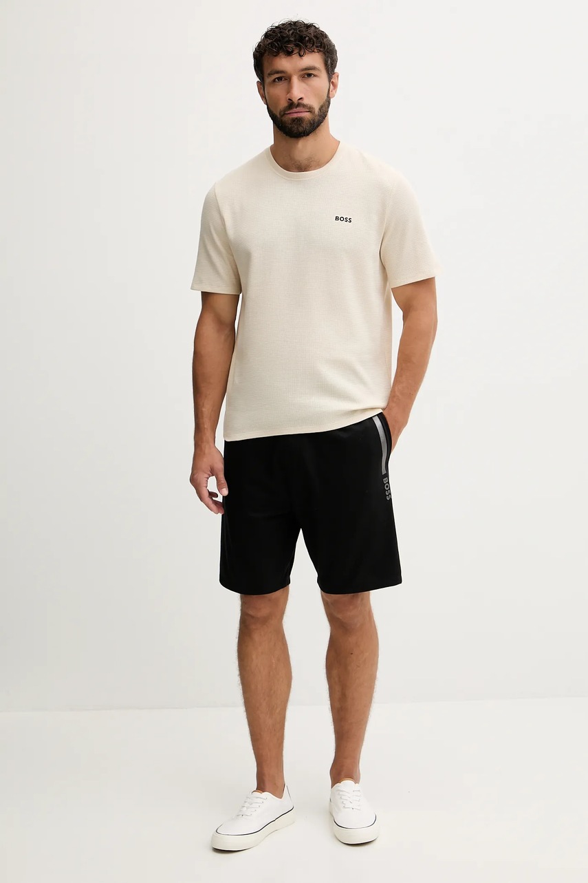 Футболка лаунж BOSS с аппликацией 50535891