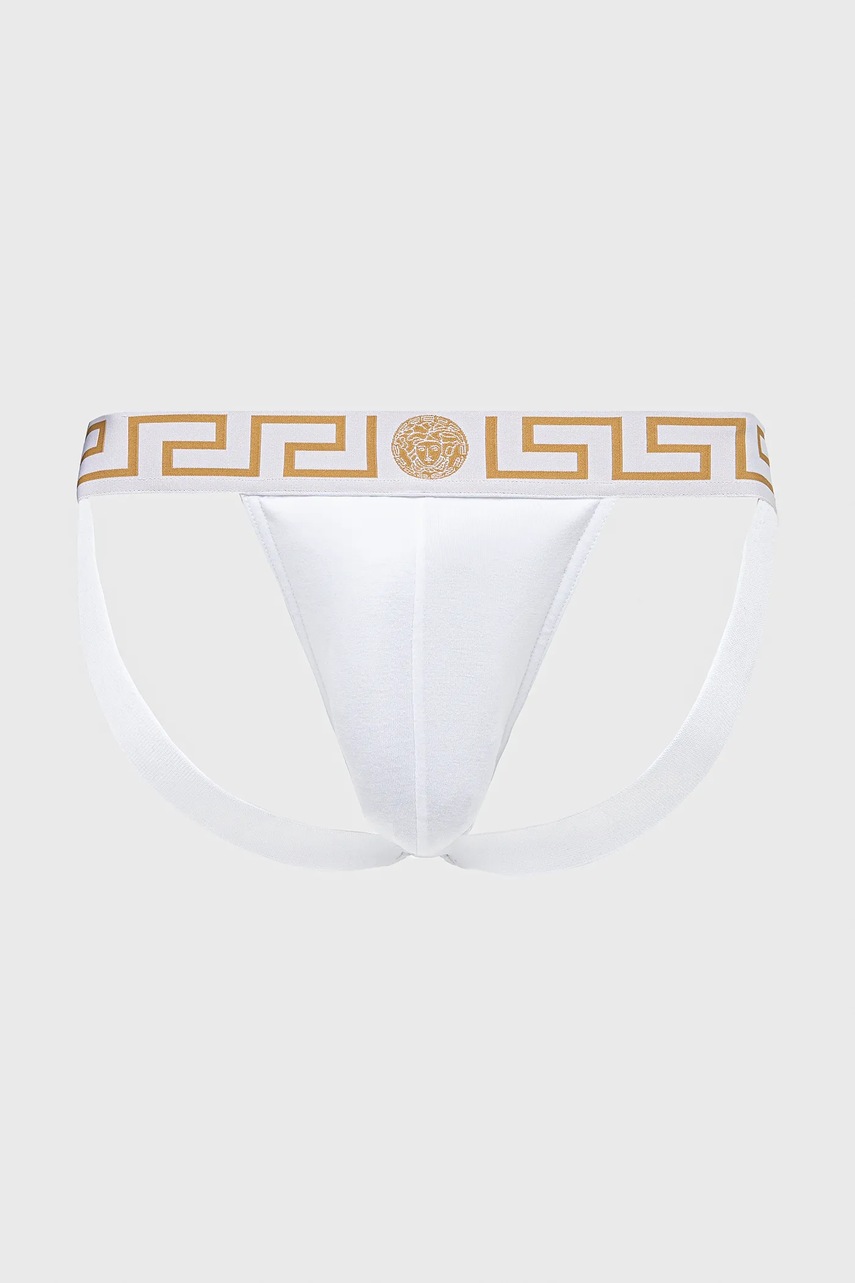 Levně Jockstrapy Versace bílá barva, AUU01017 1A10011