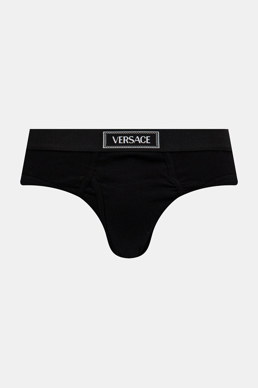 Versace slip barbati, culoarea negru, 1015226 1A09410