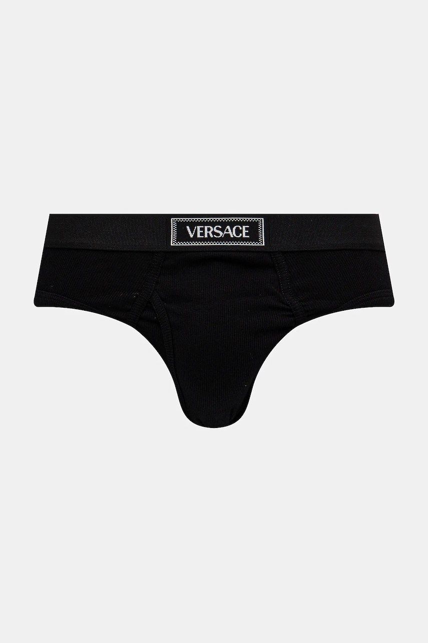 Versace slip barbati, culoarea negru, 1015226 1A09410