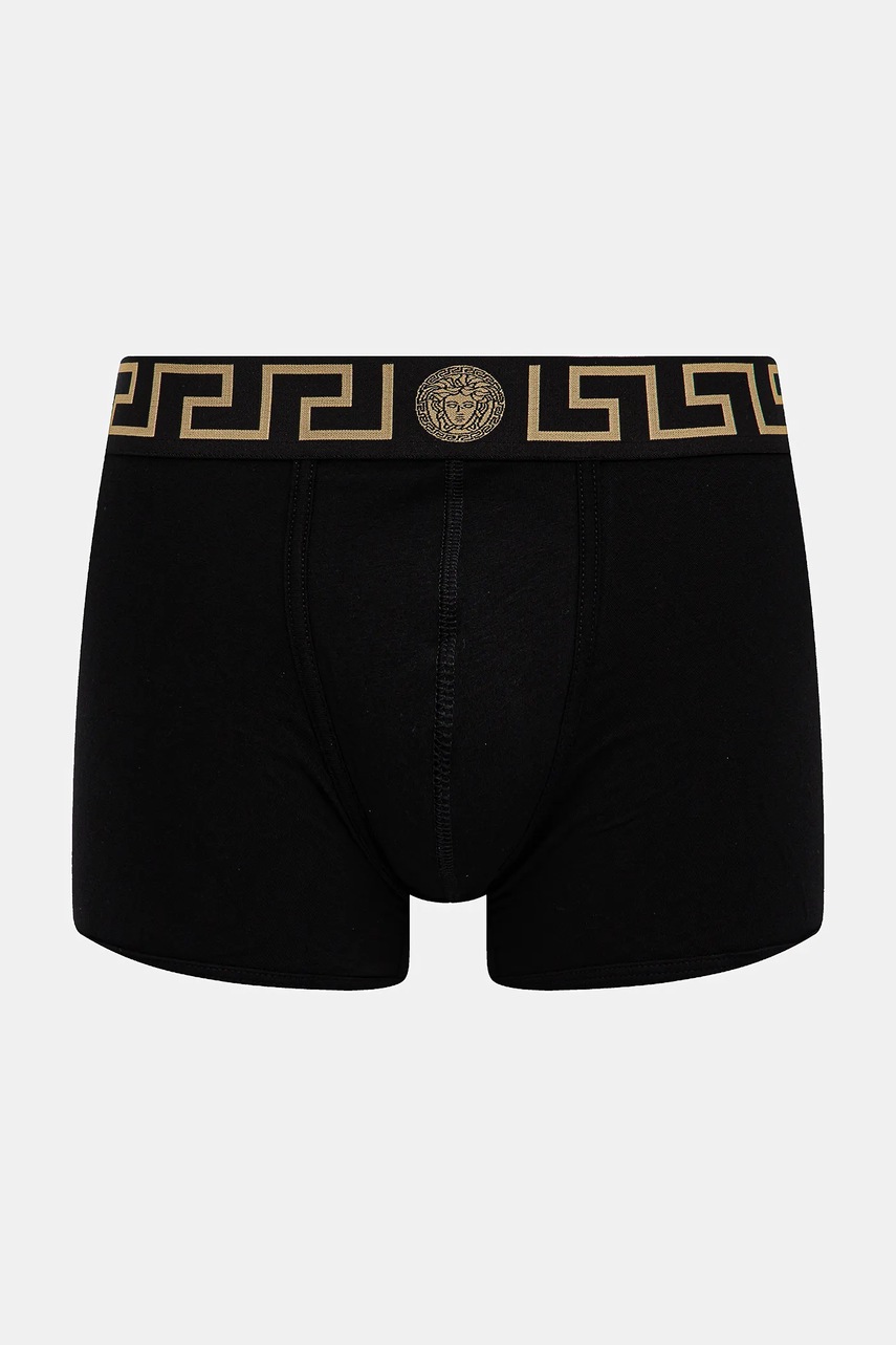 Боксеры Versace 2 шт мужские цвет чёрный AU10192 1A10011 Боксеры Versace 2 шт мужские цвет чёрный AU10192 1A10011