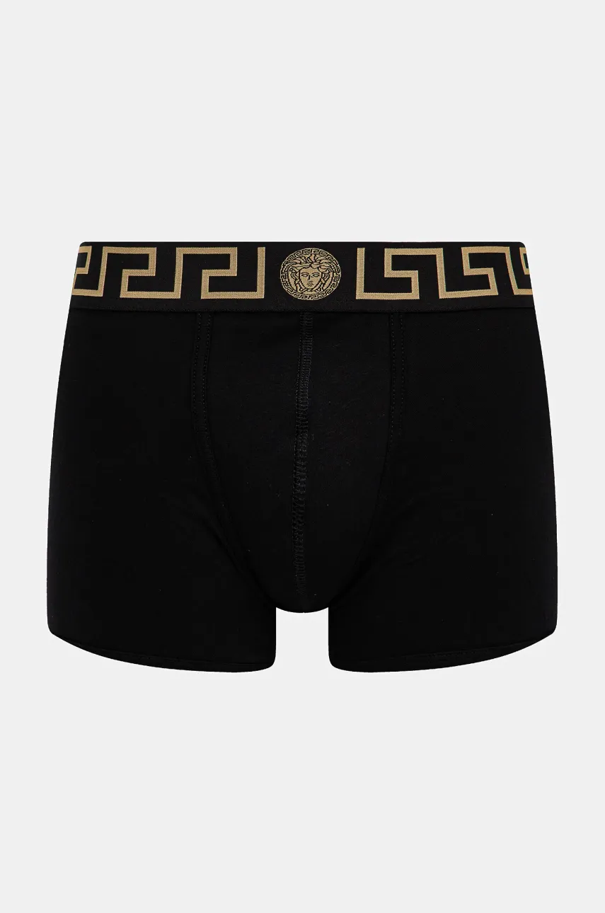 Боксеры Versace 2 шт мужские цвет чёрный AU10192 1A10011 Боксеры Versace 2 шт мужские цвет чёрный AU10192 1A10011