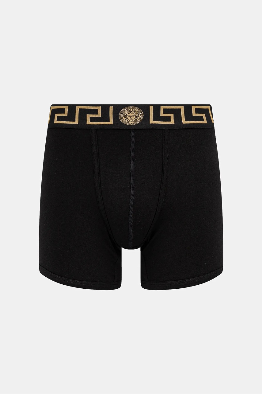 Боксеры Versace 2 шт мужские цвет чёрный AU10192 1A10011 Боксеры Versace 2 шт мужские цвет чёрный AU10192 1A10011