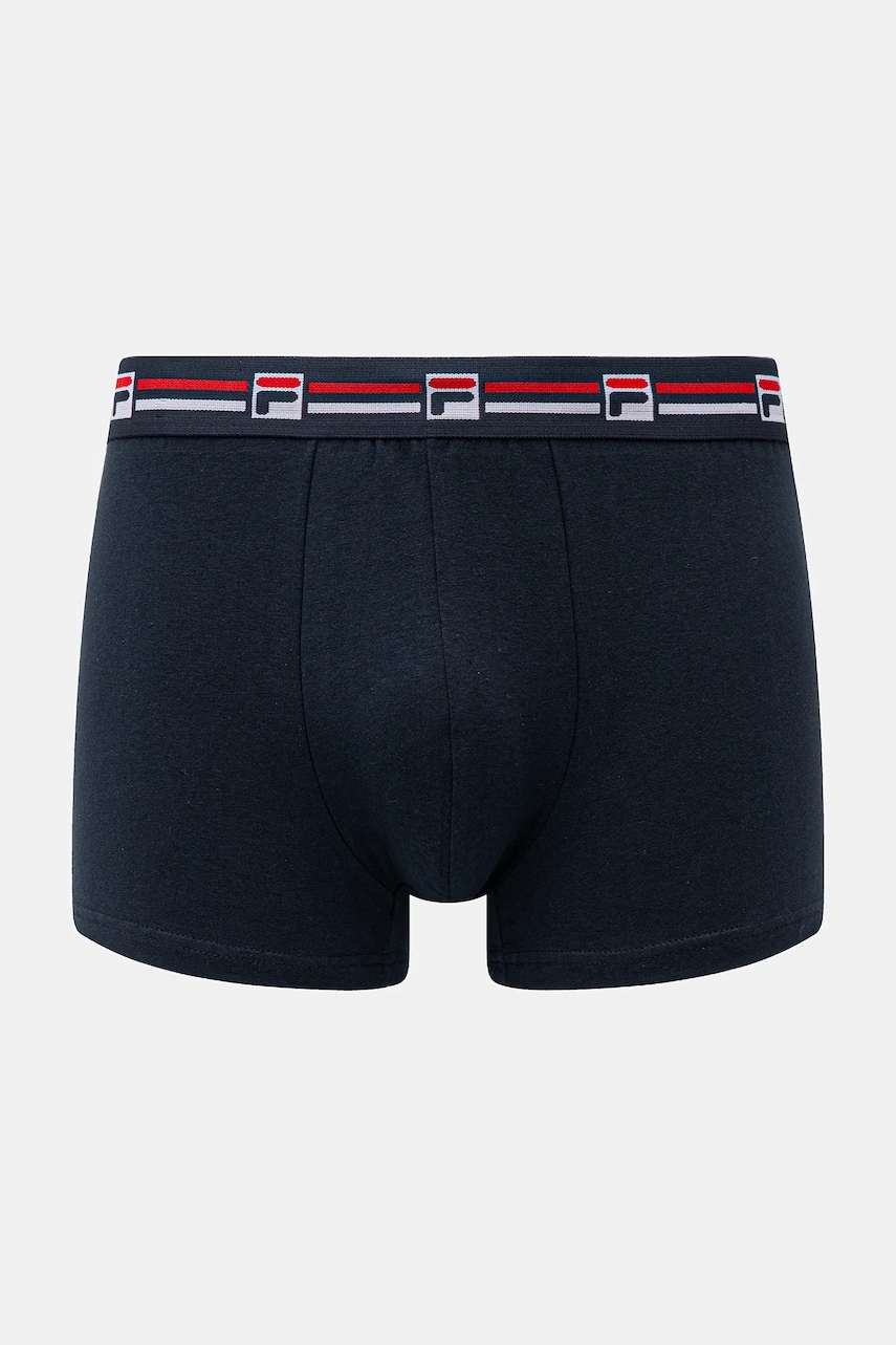 Levně Boxerky Fila tyrkysová barva, FU5299