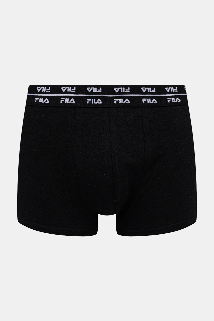 Levně Boxerky Fila černá barva, FU5303