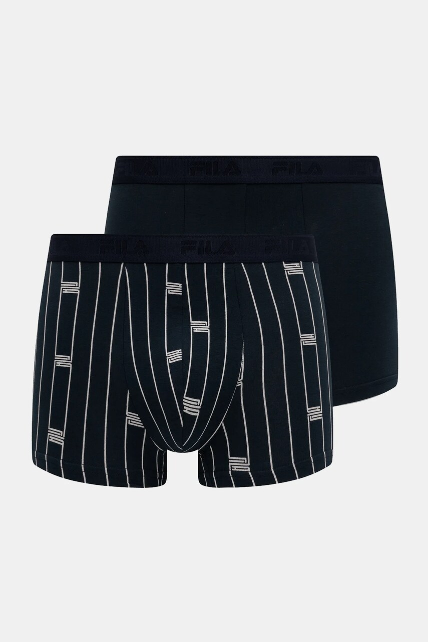 Fila boxeri 2-pack culoarea bleumarin, FU5311/2