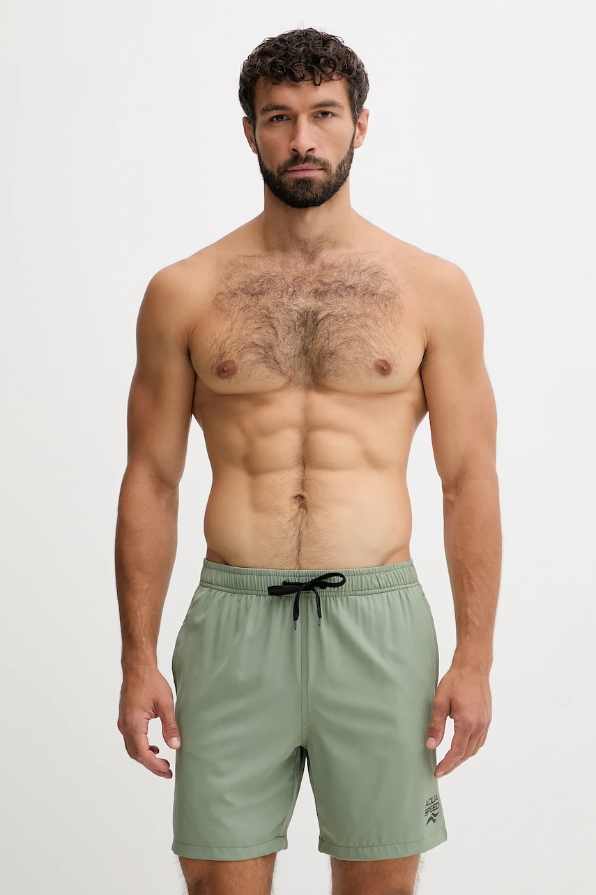 Aqua Speed pantaloni scurți de baie culoarea negru, DYLAN Aqua Speed pantaloni scurți de baie culoarea negru, DYLAN