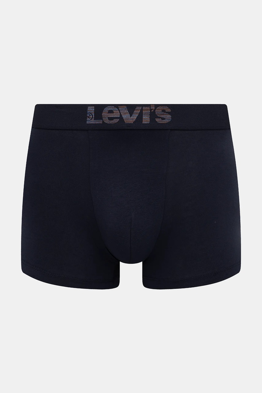 Levně Boxerky Levi's 2-pack tmavomodrá barva, 37157-1308