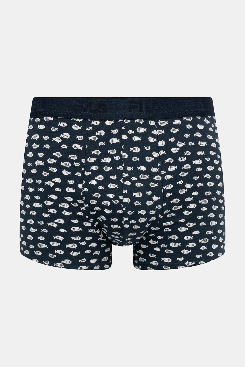 Fila priliehavé boxerky pánske bavlnené s elastanom 3-pak