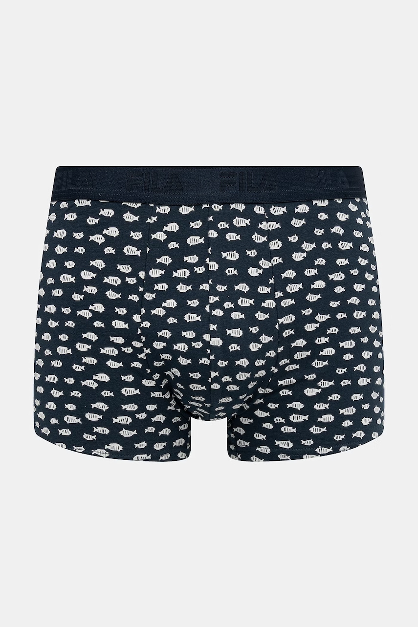 Fila priliehavé boxerky pánske bavlnené s elastanom 3-pak