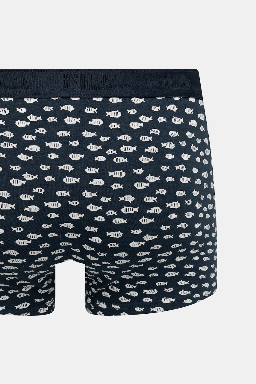 Fila priliehavé boxerky pánske bavlnené s elastanom 3-pak