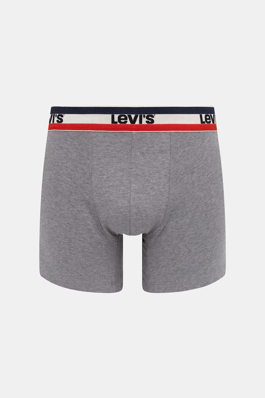 Levi's boxerky pánske bavlnené s elastanom 4-pak