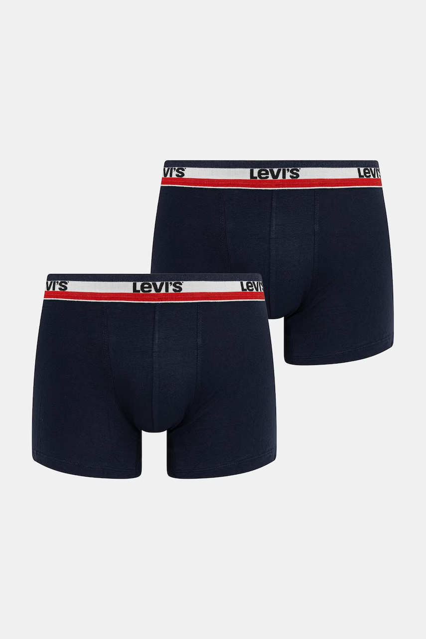 Levi's boxerky pánske bavlnené s elastanom 2-pak