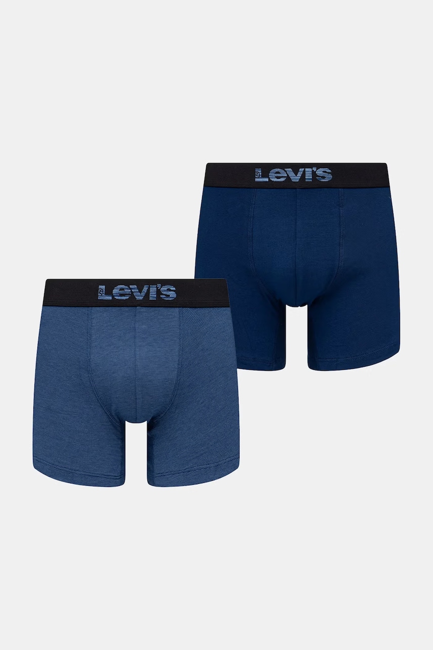 Levi's boxerky pánske bavlnené s elastanom 2-pak