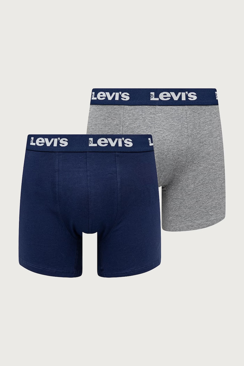 Levi's  priliehavé boxerky pánske bavlnené s elastanom 2-pak