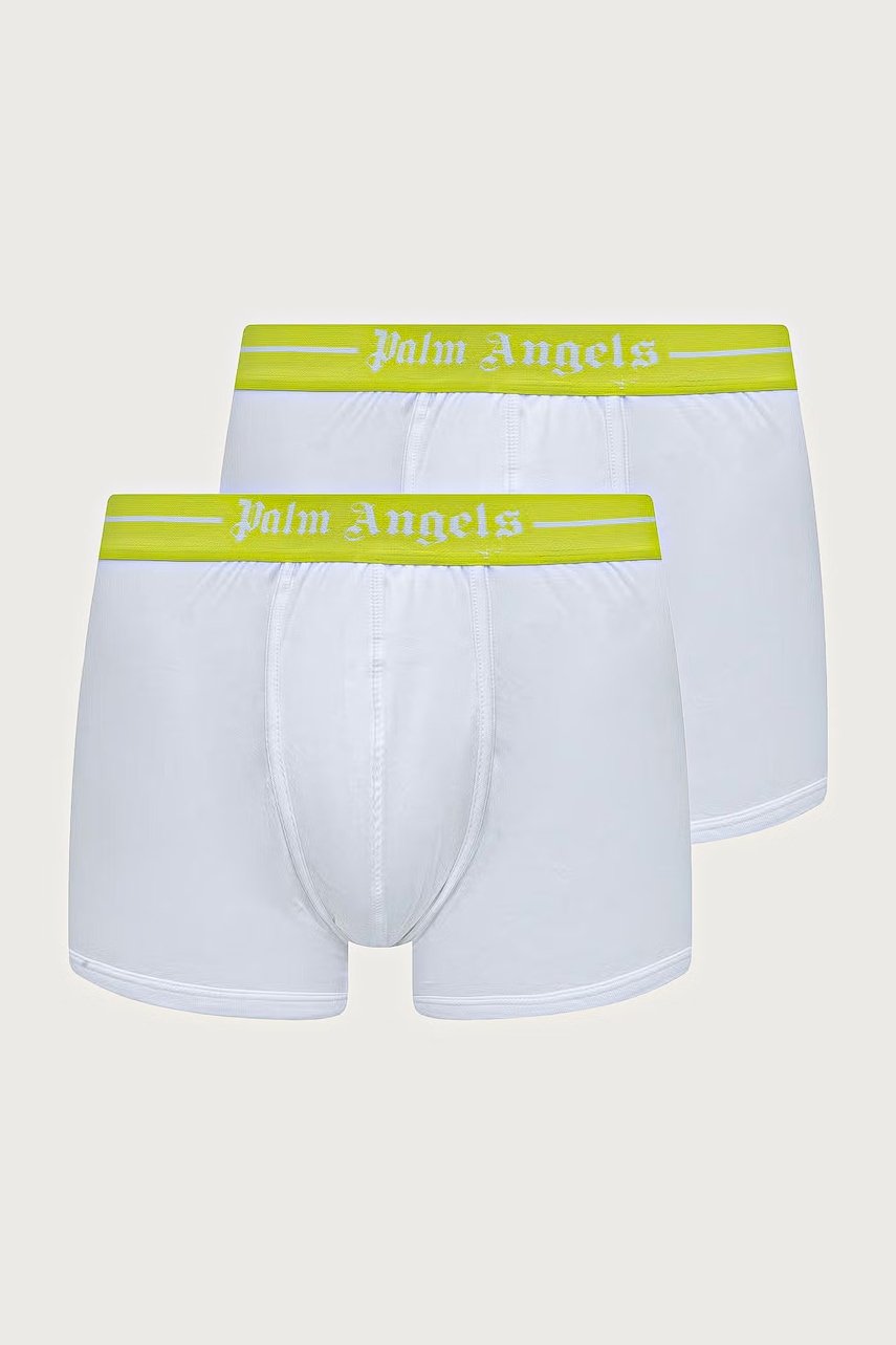 Palm Angels priliehavé boxerky pánske bavlnené s elastanom 2-pak