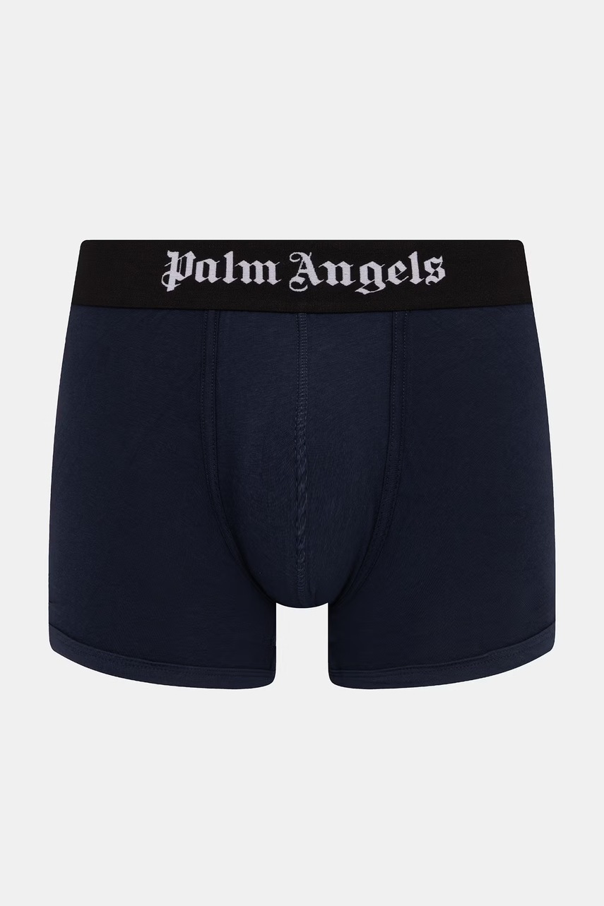 Palm Angels priliehavé boxerky pánske bavlnené s elastanom 3-pack