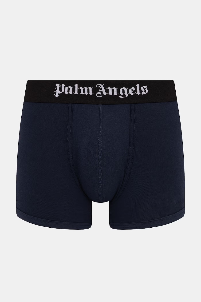 Palm Angels priliehavé boxerky pánske bavlnené s elastanom 3-pack
