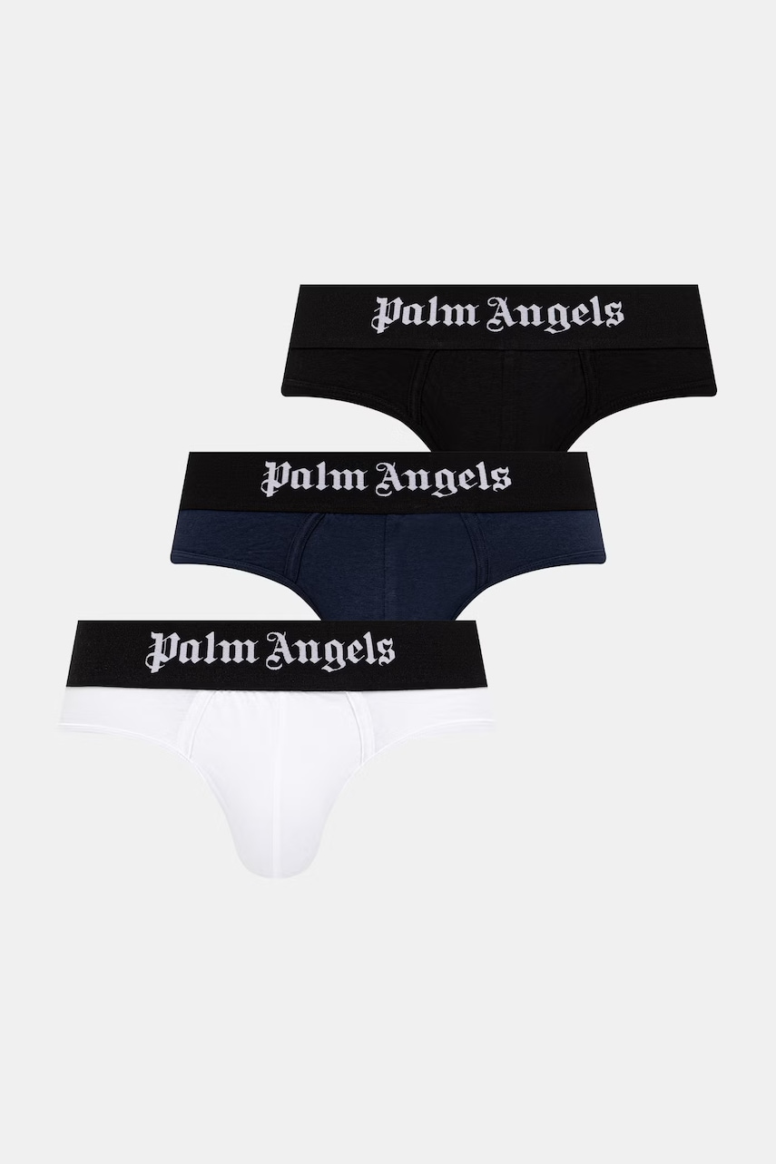 Palm Angels slipy męskie z bawełną 3-pack