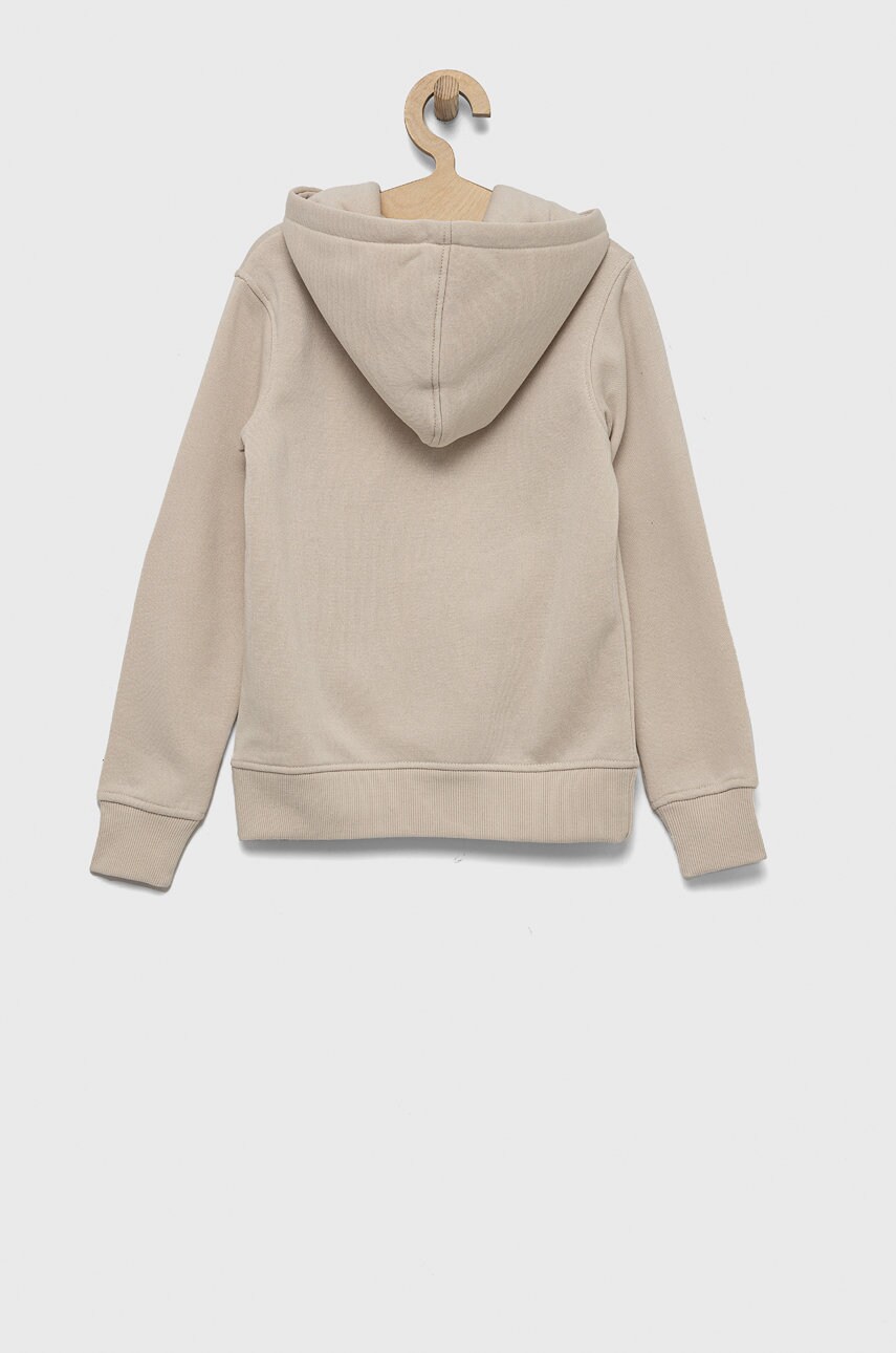 

Дитяча кофта Jack & Jones колір бежевий однотонна