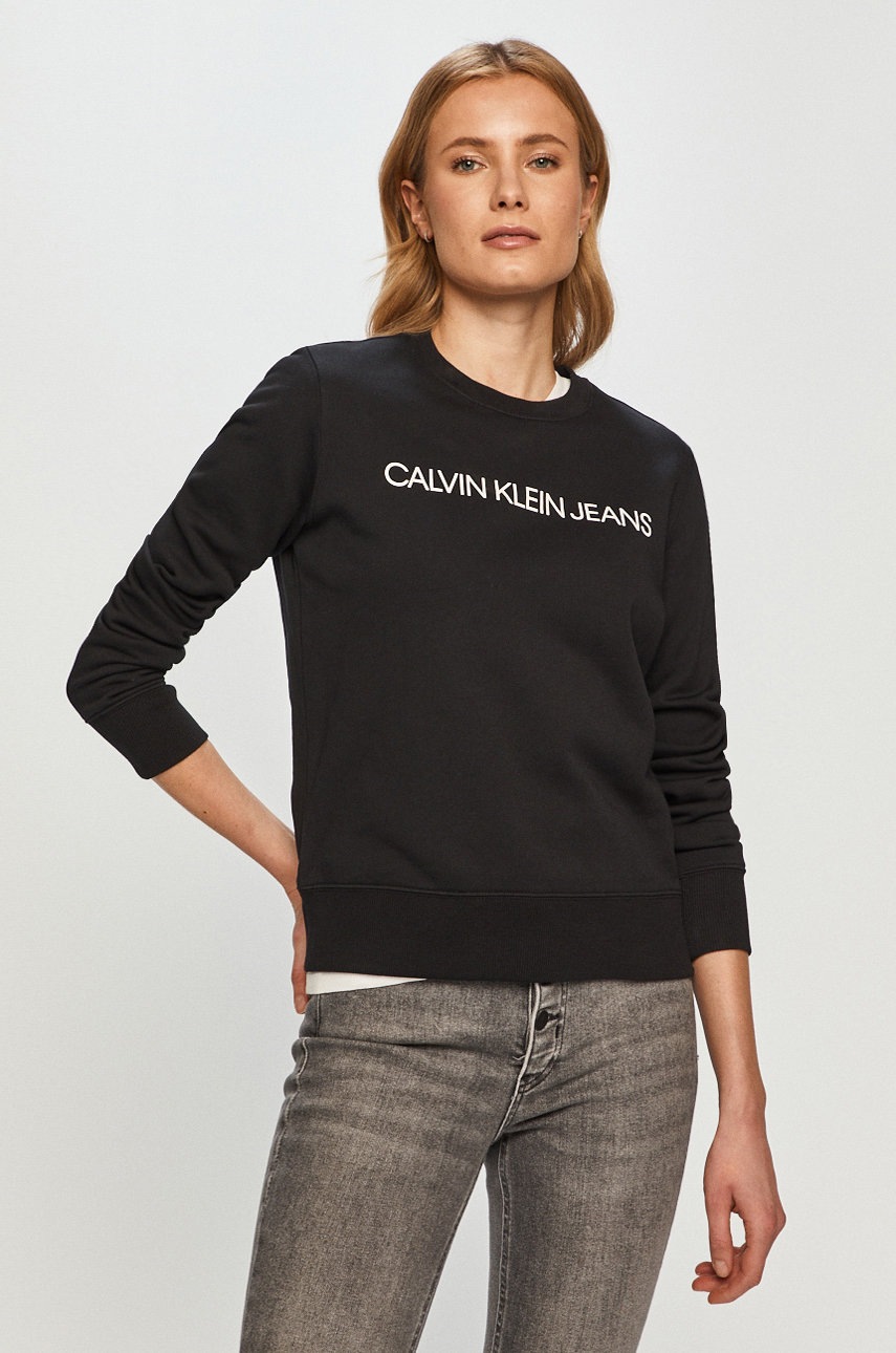 

Calvin Klein Jeans - Суичър, Черен