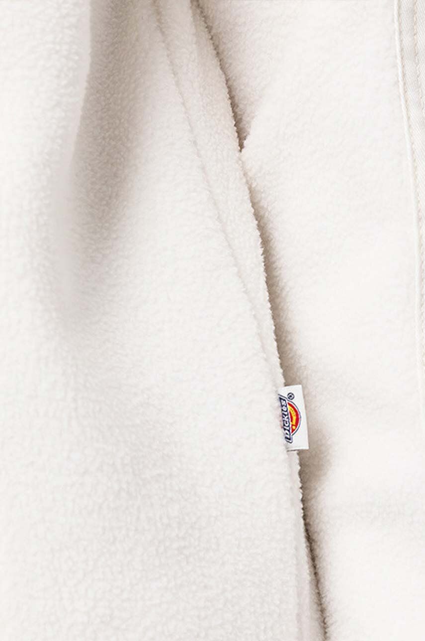 Кофта Dickies Port Allen Fleece жіноча колір бежевий однотонна DK0A4XHMECR-cream