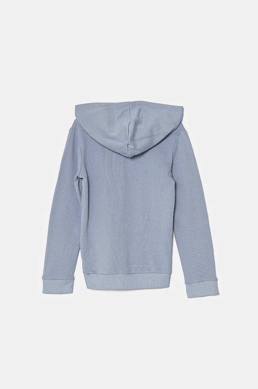 Дитяча бавовняна кофта Guess з капюшоном з принтом J83Q14 KAUG0