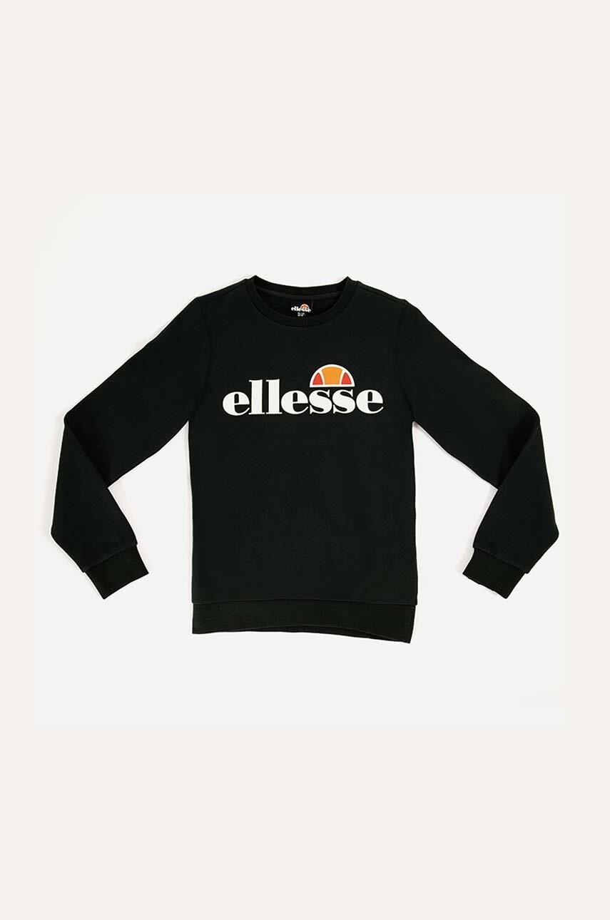 

Детская кофта Ellesse Suprios цвет чёрный с принтом