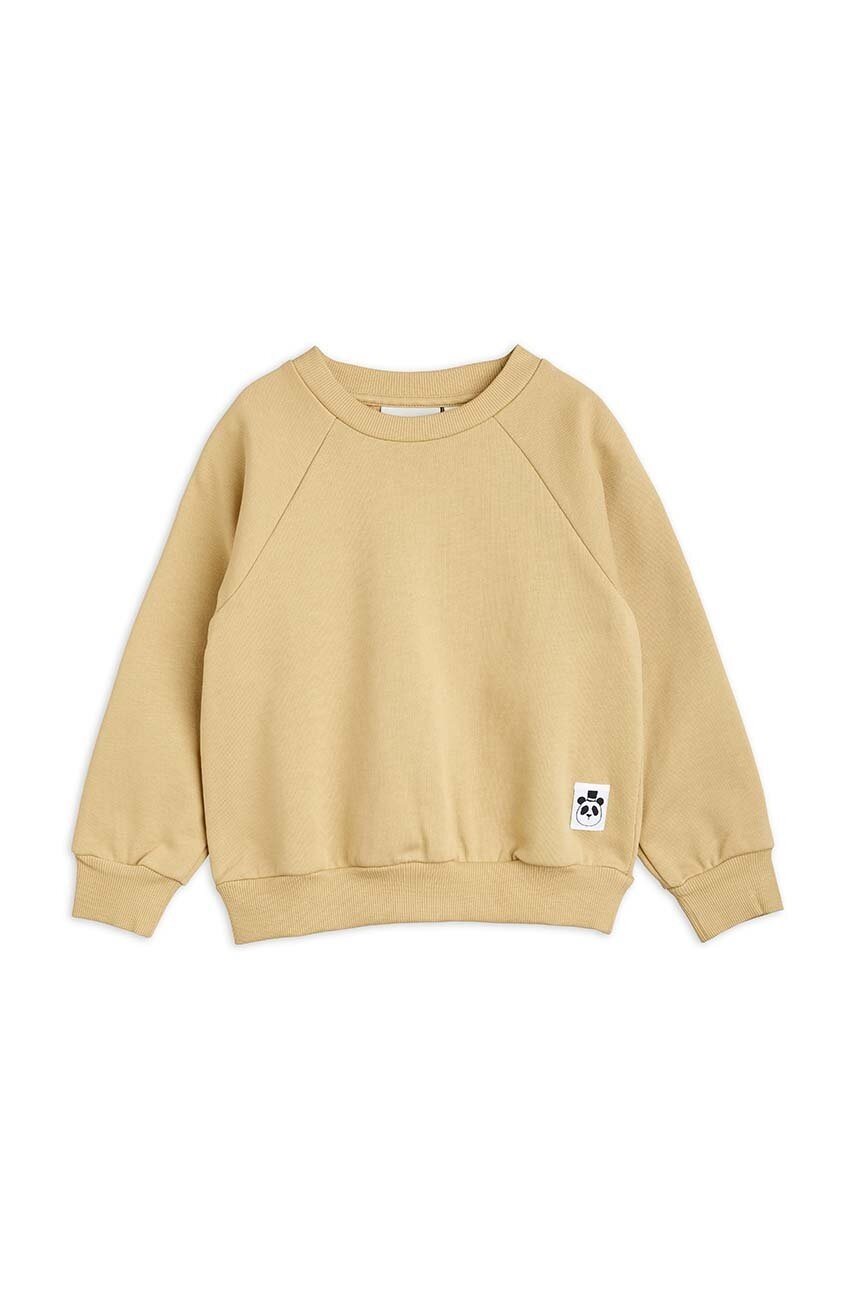 Детская хлопковая кофта Mini Rodini цвет бежевый однотонная в Днепре Детская хлопковая кофта Mini Rodini цвет бежевый однотонная в Днепре