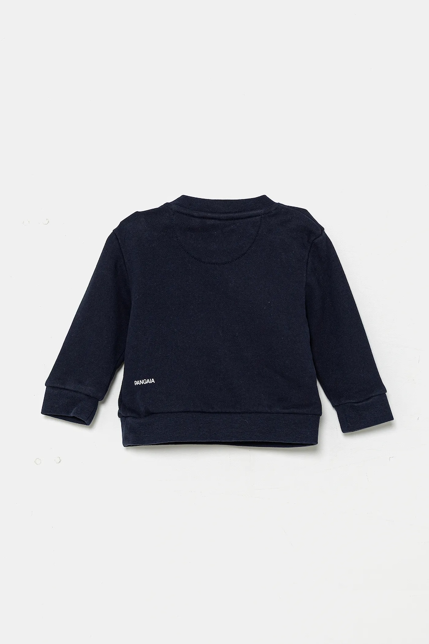 Кофта Pangaia BABY 365 MIDWEIGHT SWEATSHIRT цвет синий однотонная 10000655