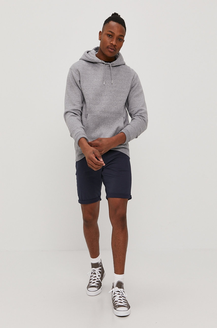 

Кофта Jack & Jones чоловіча колір сірий гладка