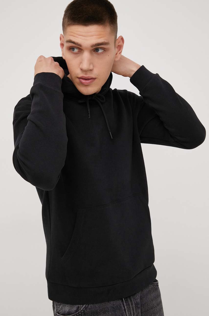 

Суичър Jack & Jones мъжка в черно с изчистен дизайн, Черен