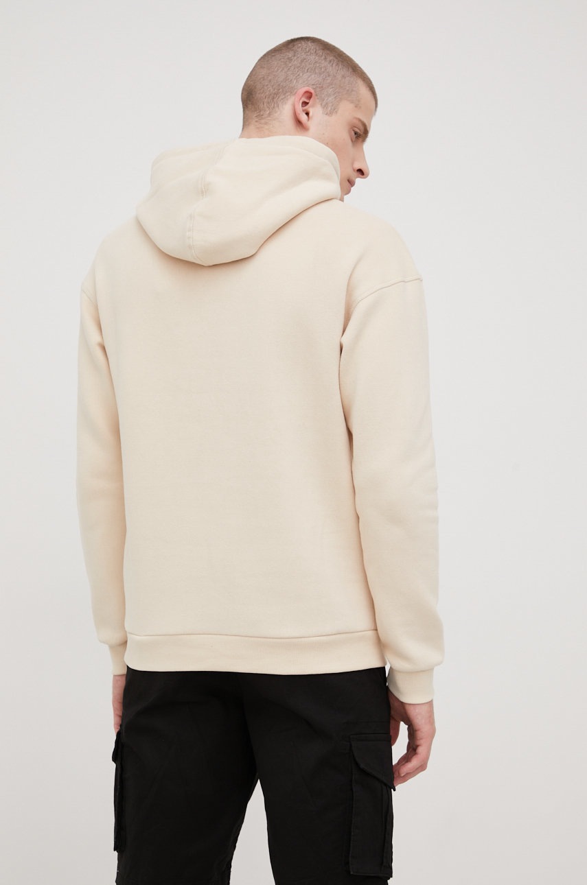

Кофта Jack & Jones мужская цвет бежевый однотонная