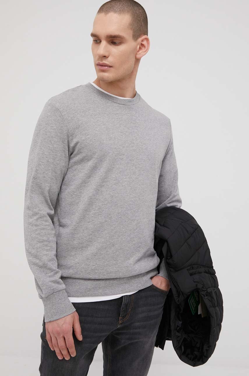 

Суичър Jack & Jones мъжка в сиво меланж на, Сив