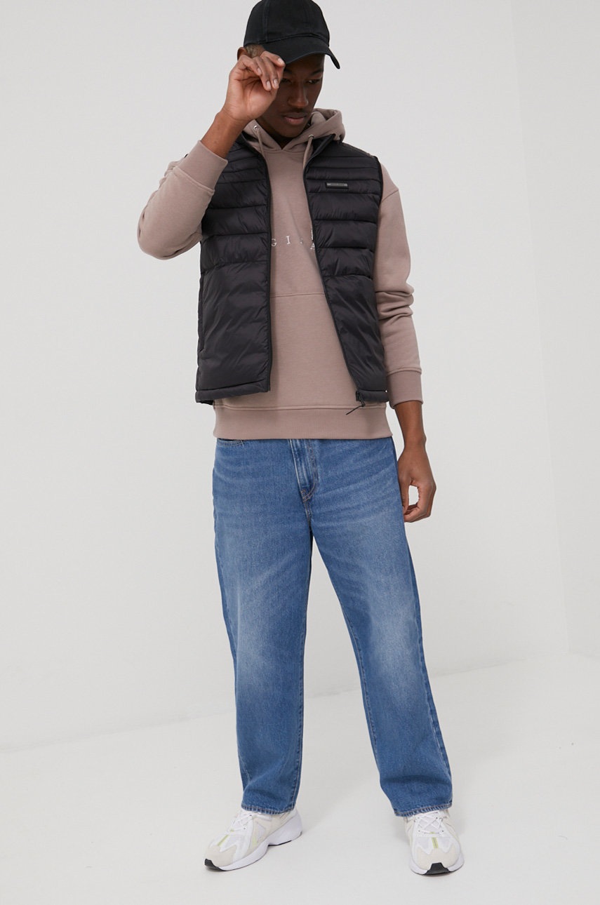 

Кофта Jack & Jones мужская цвет коричневый с аппликацией