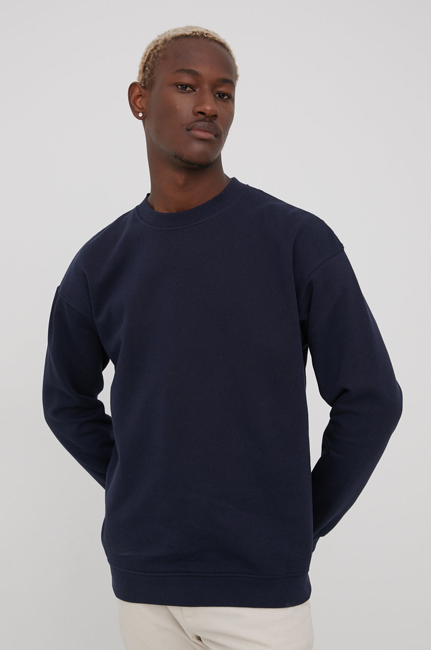 

Кофта Jack & Jones чоловіча колір синій однотонна
